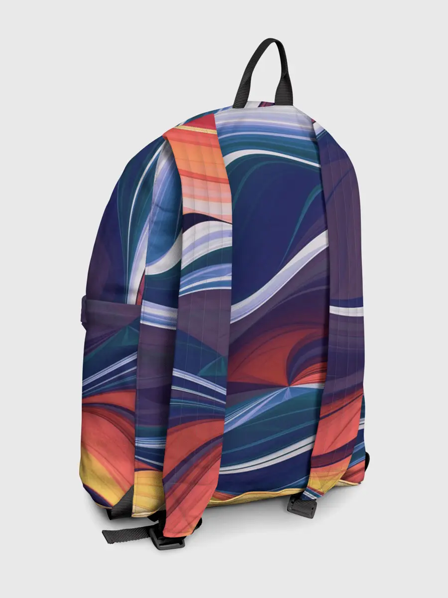 Рюкзак джинсовый / Colored lines