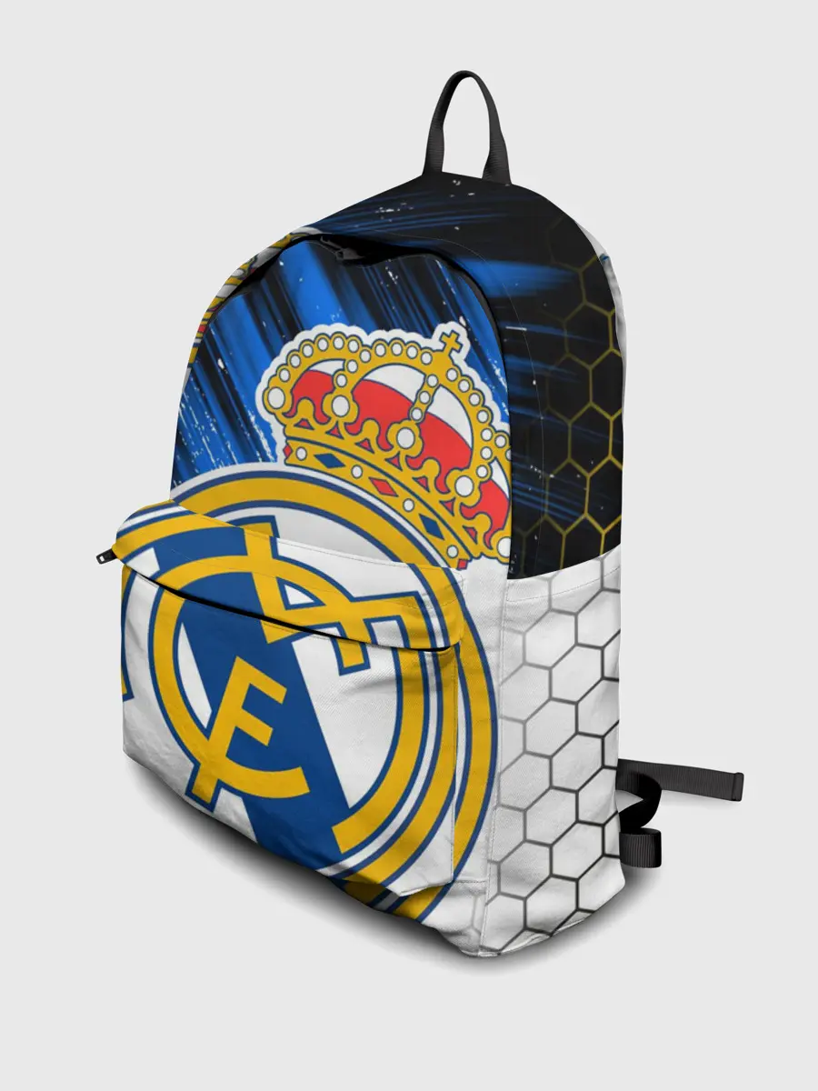 Рюкзак джинсовый / РЕАЛ МАДРИД / НЕОН / NEON