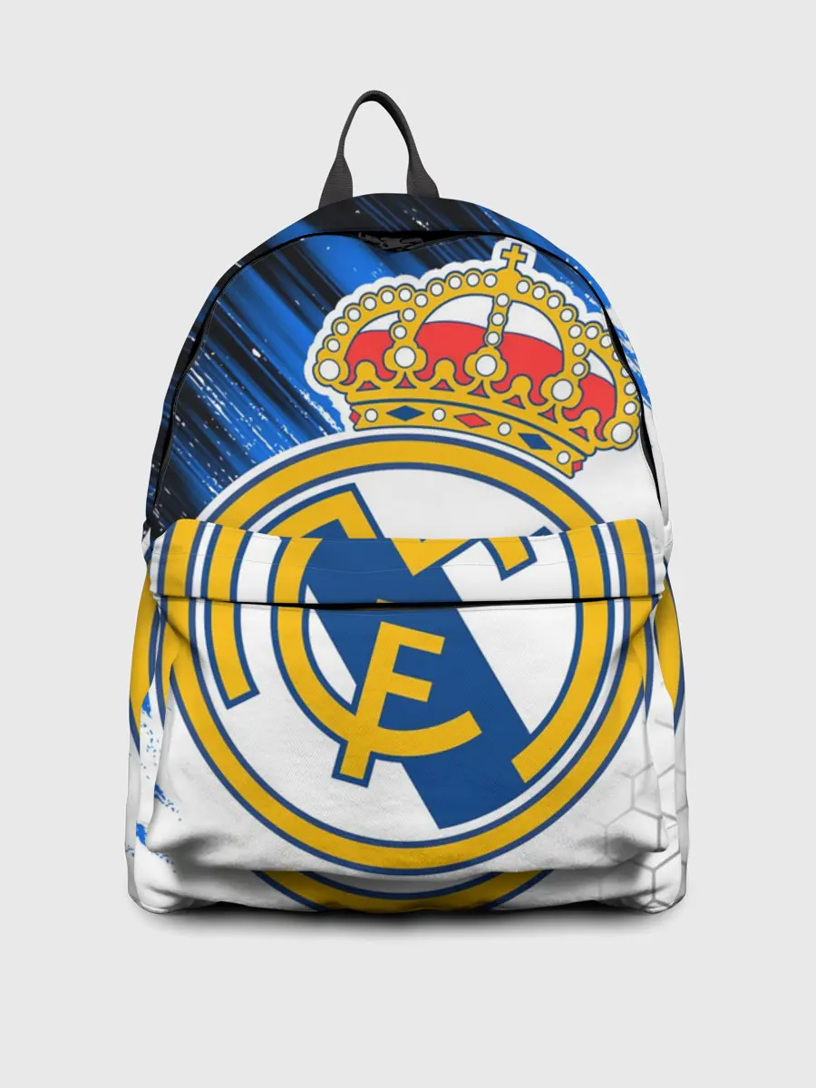 Рюкзак джинсовый / РЕАЛ МАДРИД / НЕОН / NEON