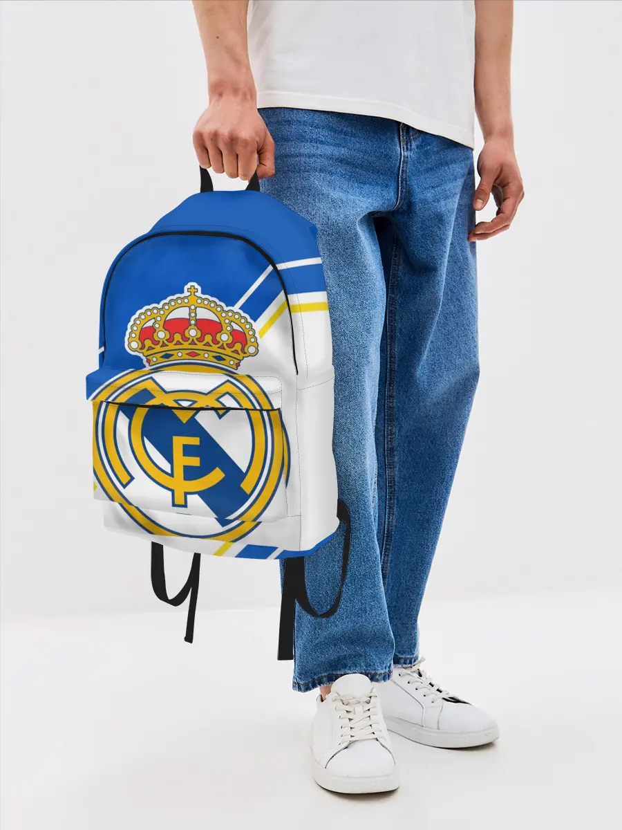 Рюкзак джинсовый / REAL MADRID / РЕАЛ МАДРИД