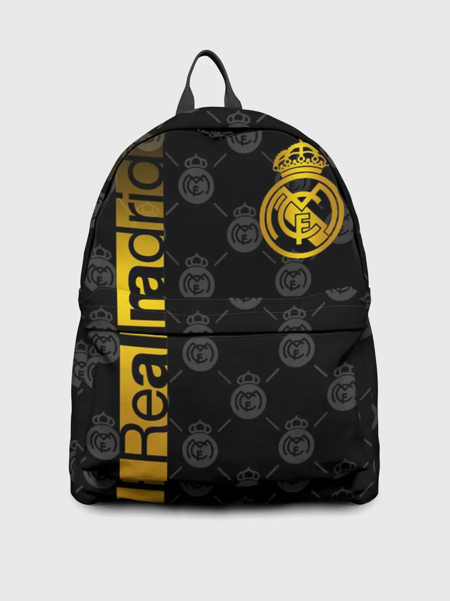 Рюкзак джинсовый / РЕАЛ МАДРИД / GOLD / ЗОЛОТО