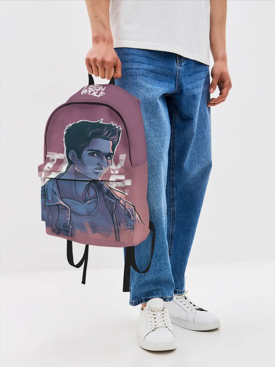 Рюкзак джинсовый / Teen Wolf Scott McCall