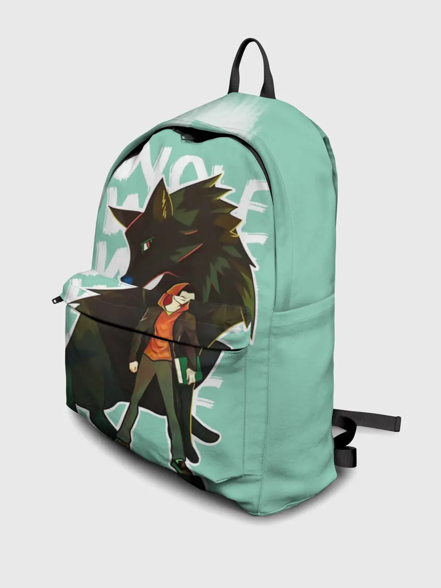 Рюкзак джинсовый / Wolf