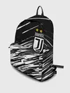 Рюкзак джинсовый / JUVENTUS / ЮВЕНТУС / БРЫЗГИ