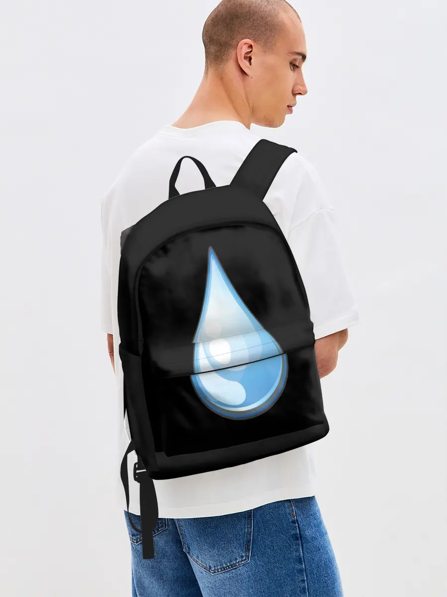 Рюкзак джинсовый / Капля воды