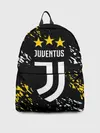 Рюкзак джинсовый / JUVENTUS / ЮВЕНТУС / КРАСКА