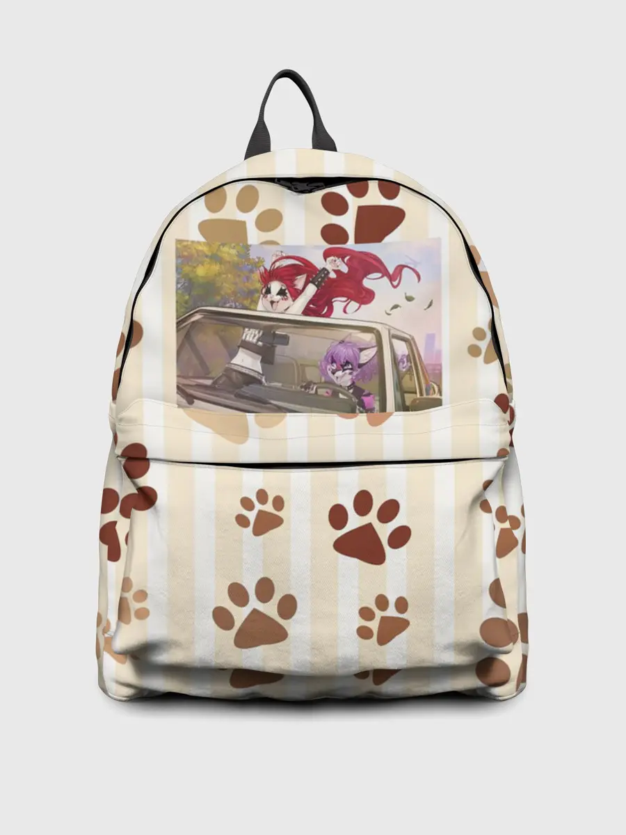 Рюкзак джинсовый / Свободу фурри