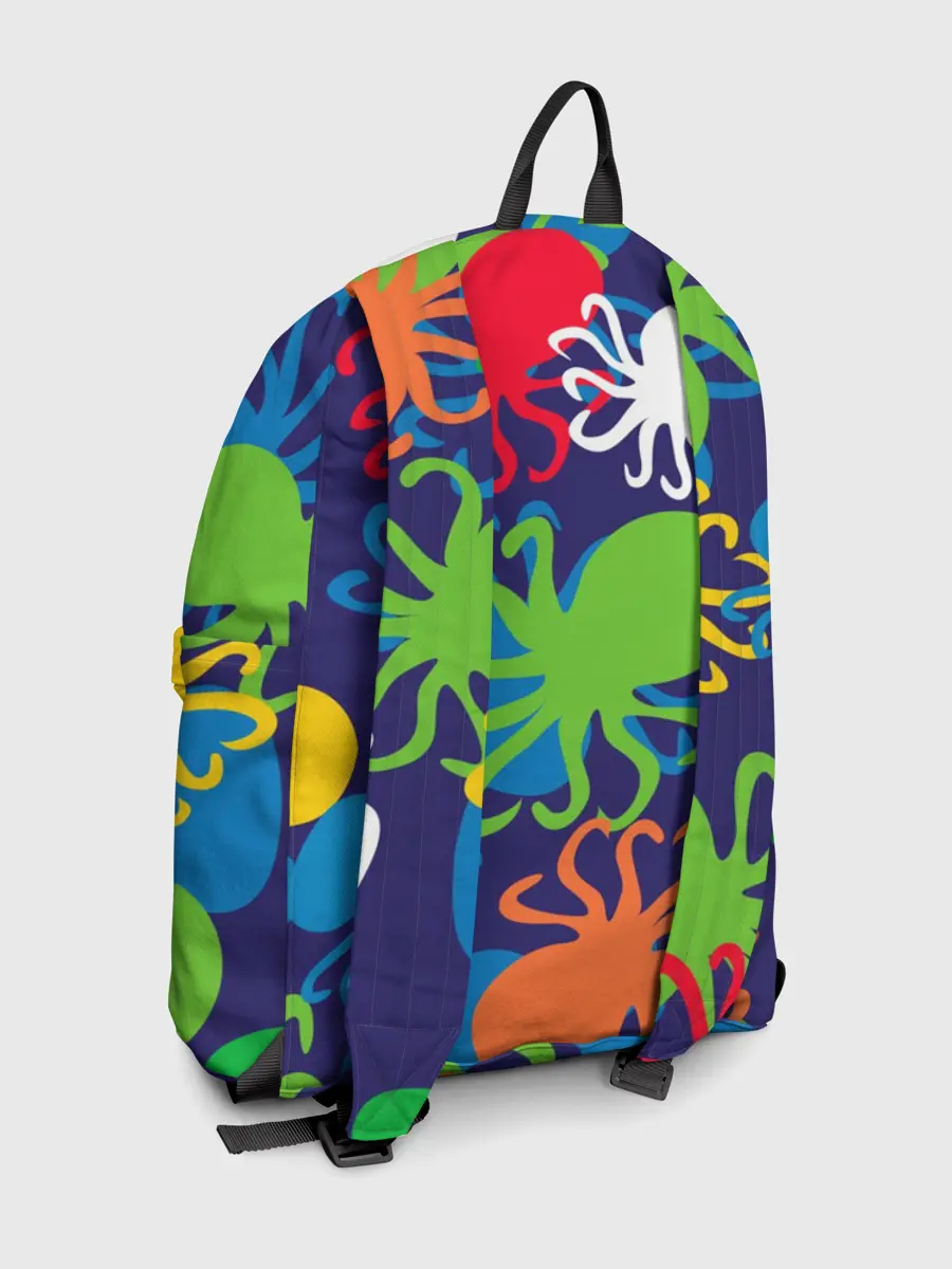 Рюкзак джинсовый / Осьминоги