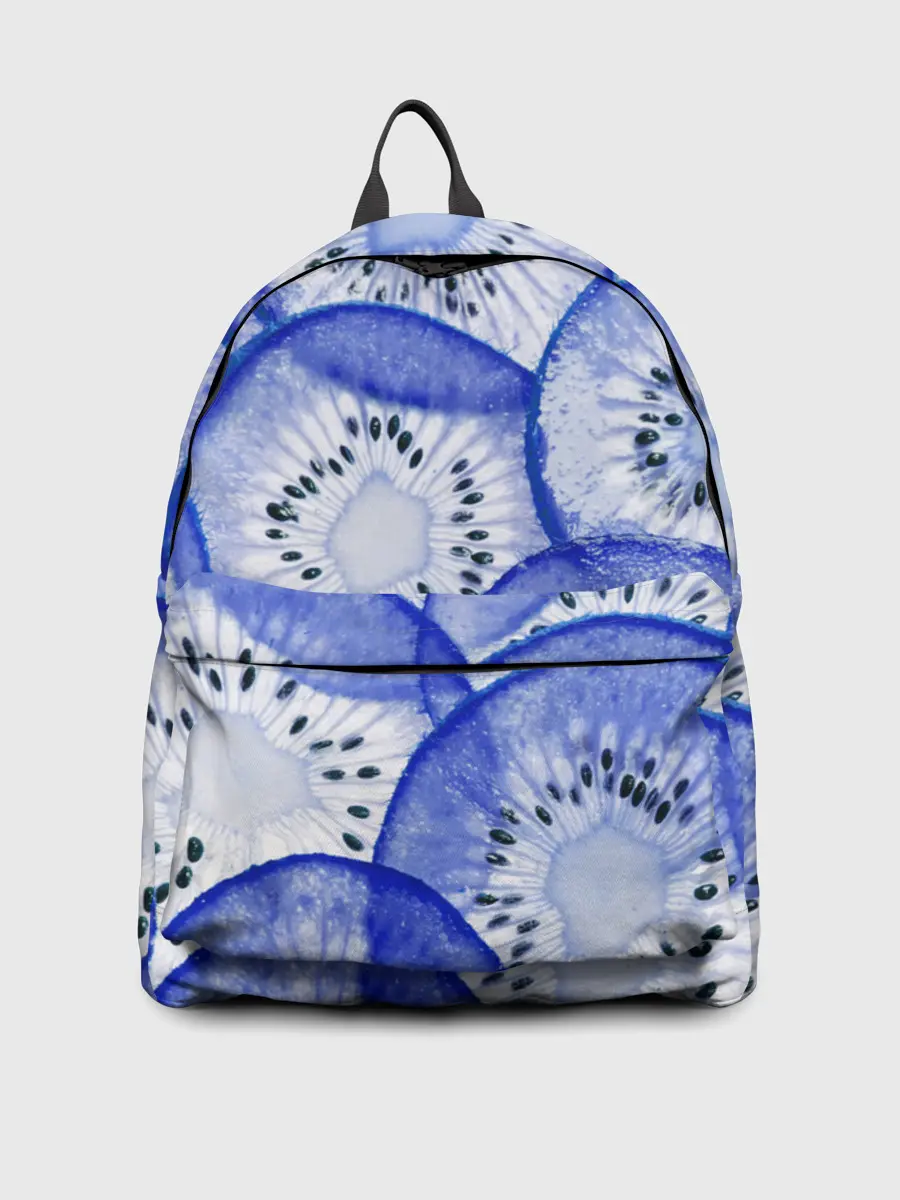 Рюкзак джинсовый / Синий Киви