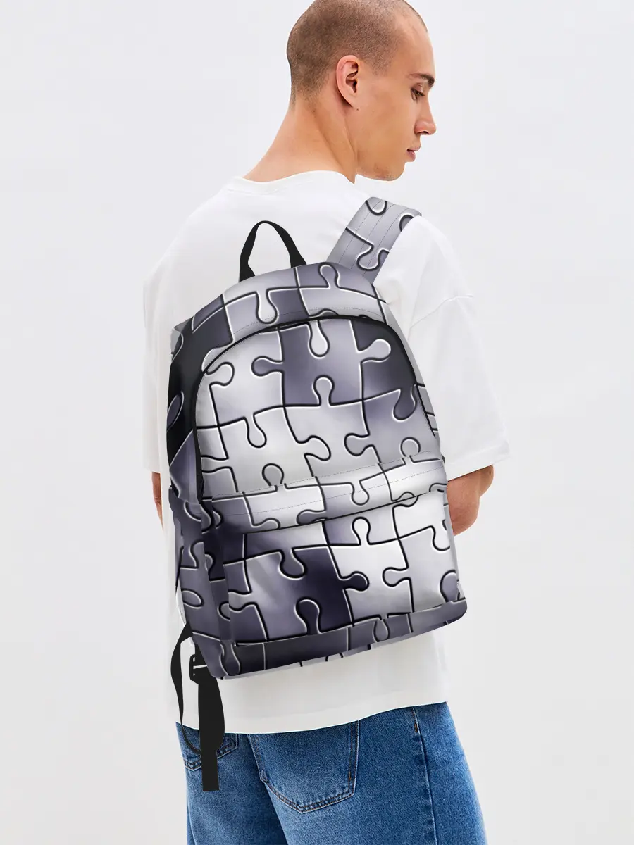 Рюкзак джинсовый / Пазлы