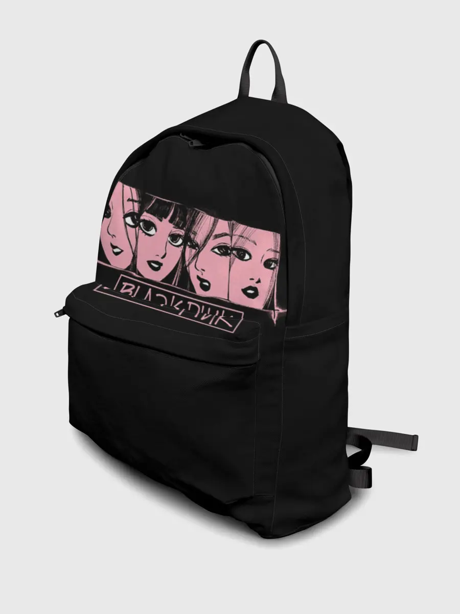 Рюкзак джинсовый / Black Pink Art