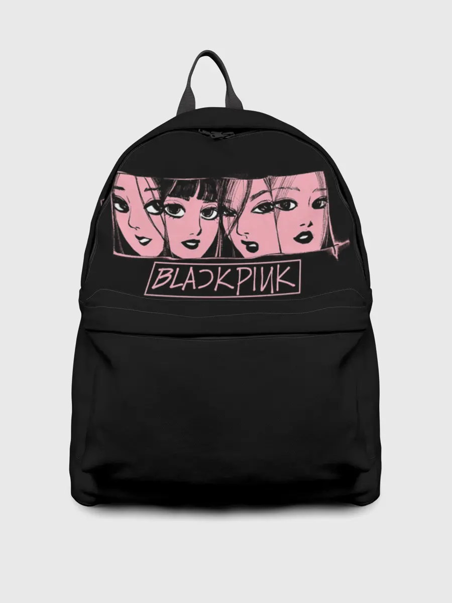 Рюкзак джинсовый / Black Pink Art
