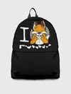 Рюкзак джинсовый / I love furry