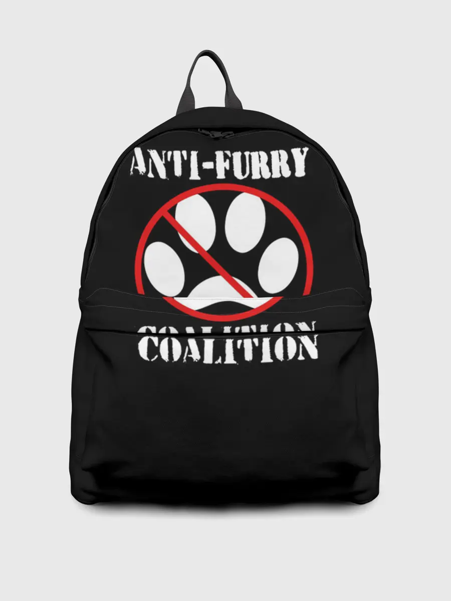 Рюкзак джинсовый / Anti-Furry coalition