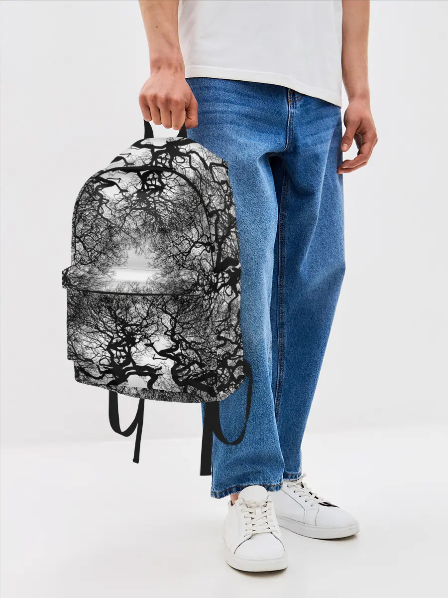 Рюкзак джинсовый / Texture Branches