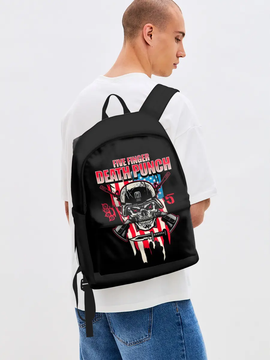 Рюкзак джинсовый / 5FDP | Five Finger Death Punch
