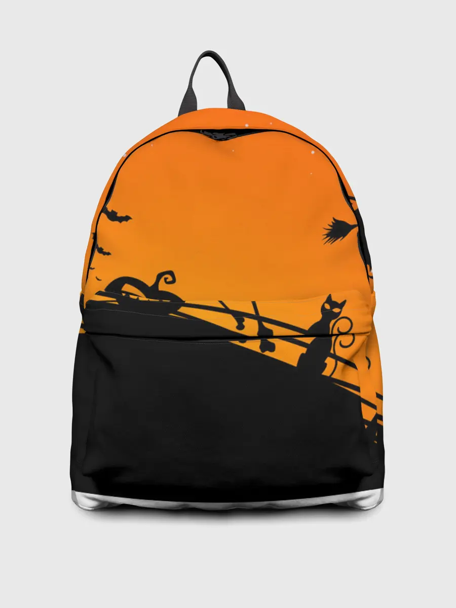 Рюкзак джинсовый / Хэллоуин