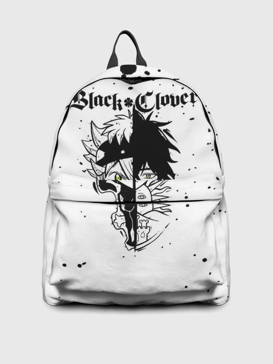 Рюкзак джинсовый / Аста | Юно Чёрный клевер