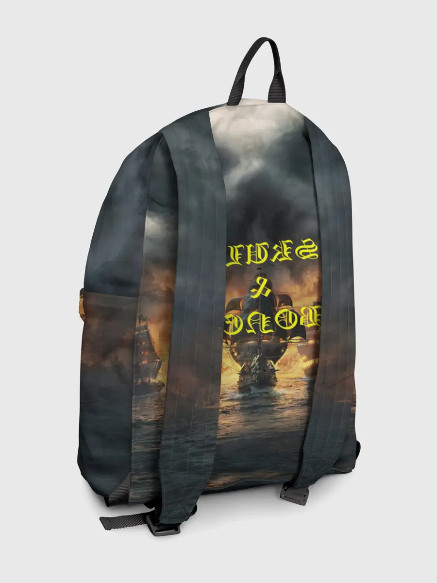 Рюкзак джинсовый / Skull & Bones | Пираты