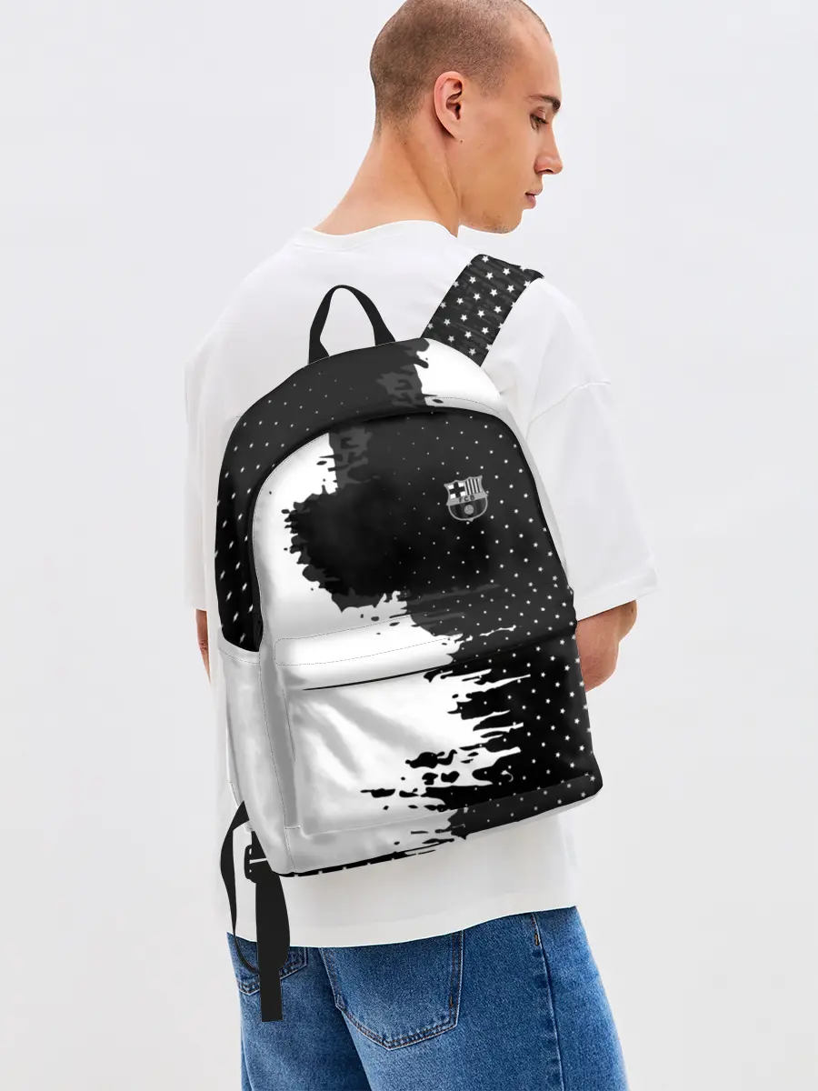 Рюкзак джинсовый / Barcelona uniform black 2018