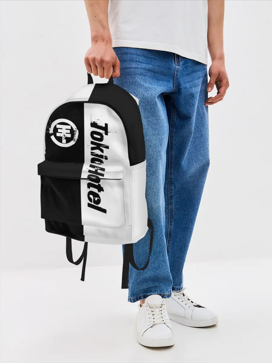 Рюкзак джинсовый / Tokio Hotel