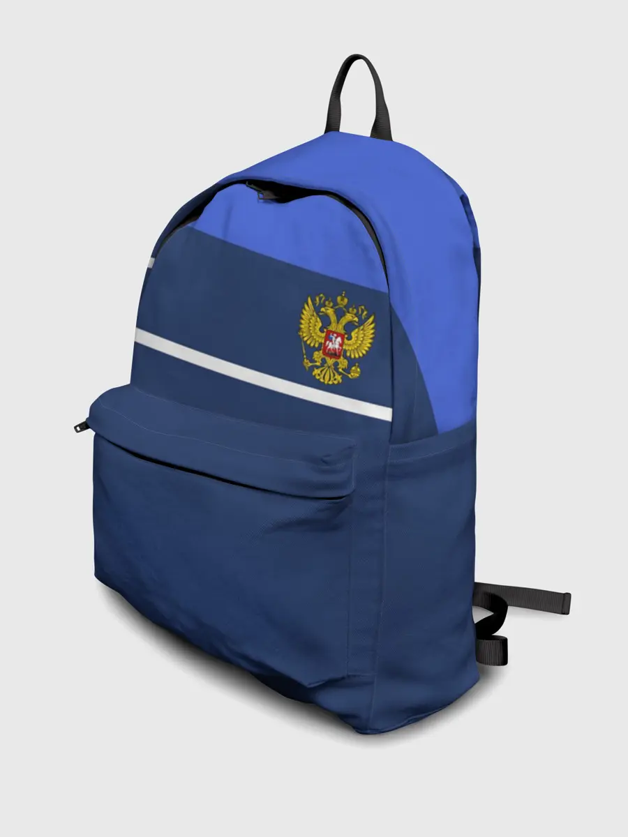 Рюкзак джинсовый / Герб России