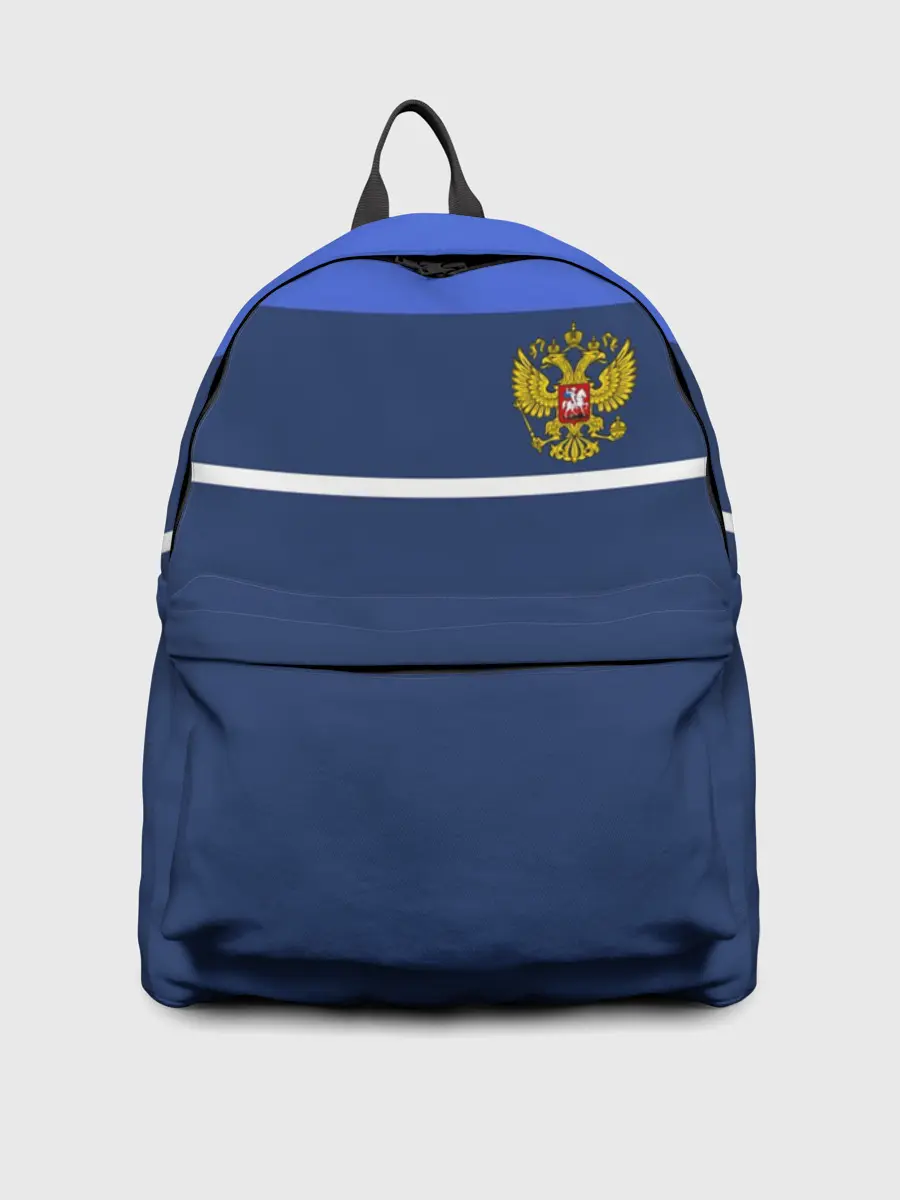 Рюкзак джинсовый / Герб России