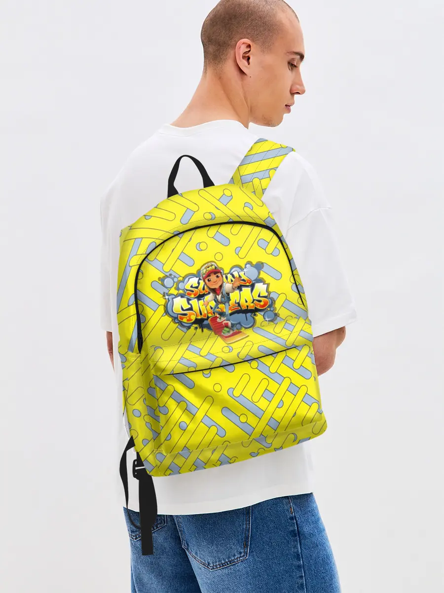 Рюкзак джинсовый / Subway Surfers