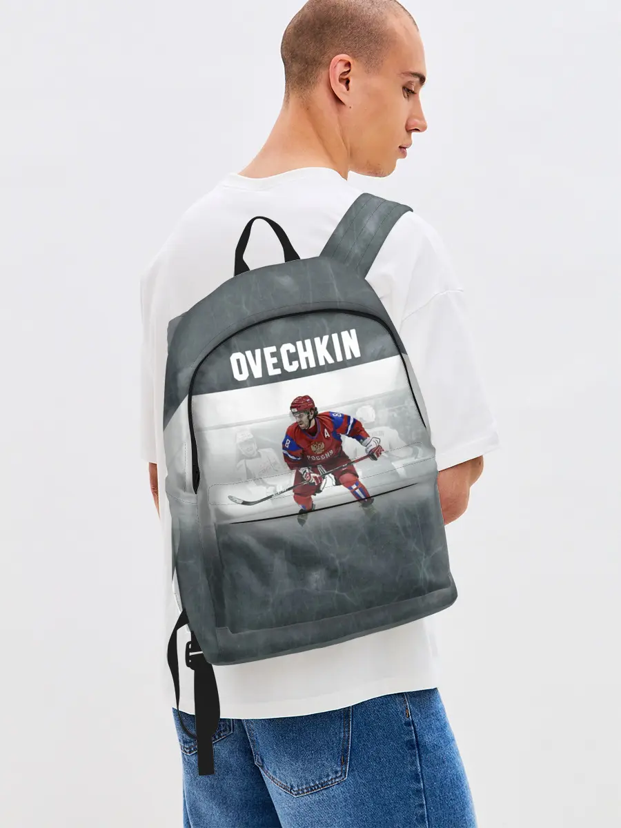 Рюкзак джинсовый / Александр Овечкин