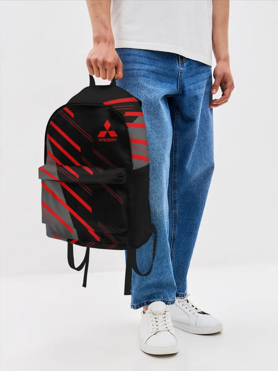 Рюкзак джинсовый / MITSUBISHI | МИТСУБИСИ