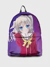 Рюкзак джинсовый / Anime Шарлотта