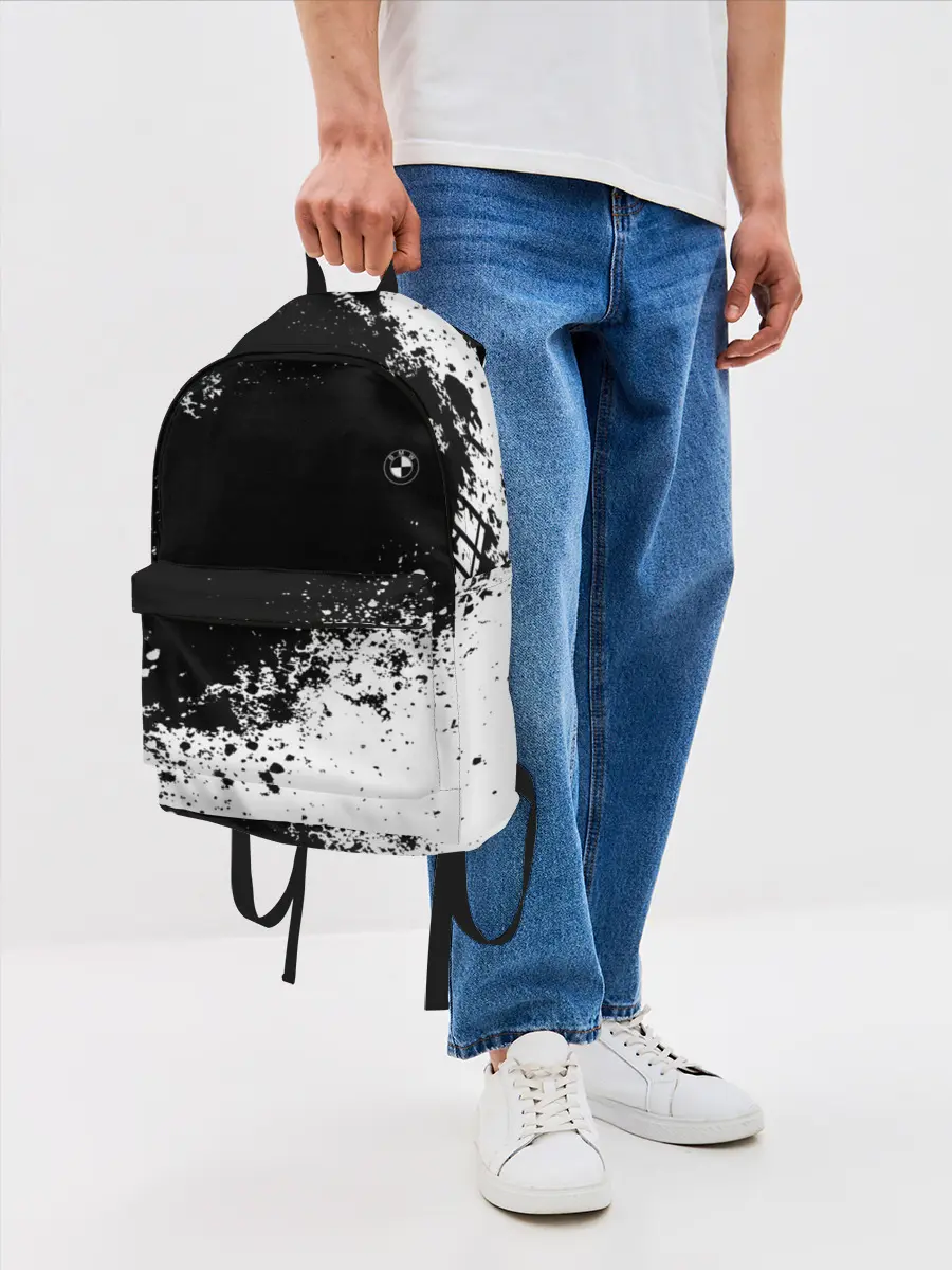 Рюкзак джинсовый / Bmw brand motors