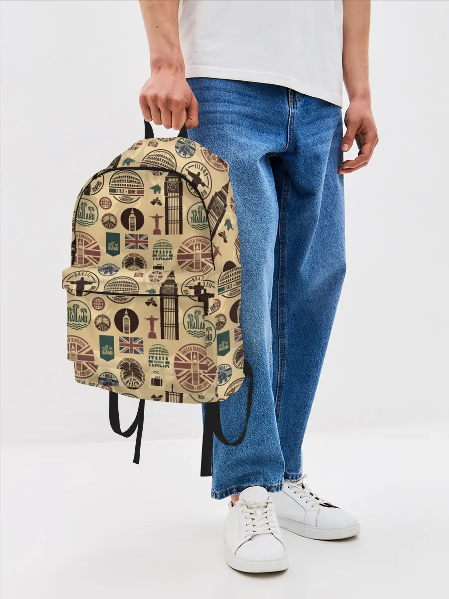 Рюкзак джинсовый / Путешествие