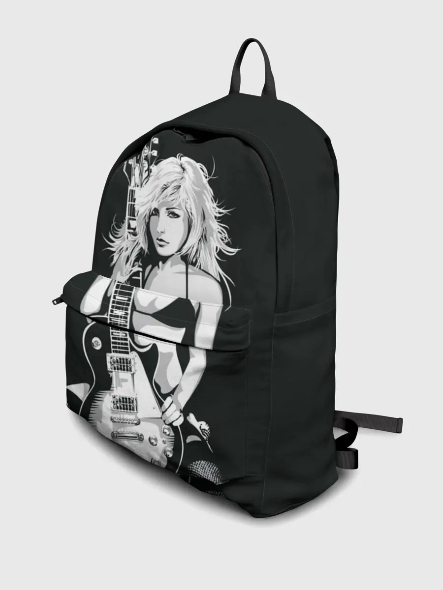 Рюкзак джинсовый / Девушка с гитарой