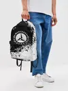 Рюкзак джинсовый / Mercedes abstract sport