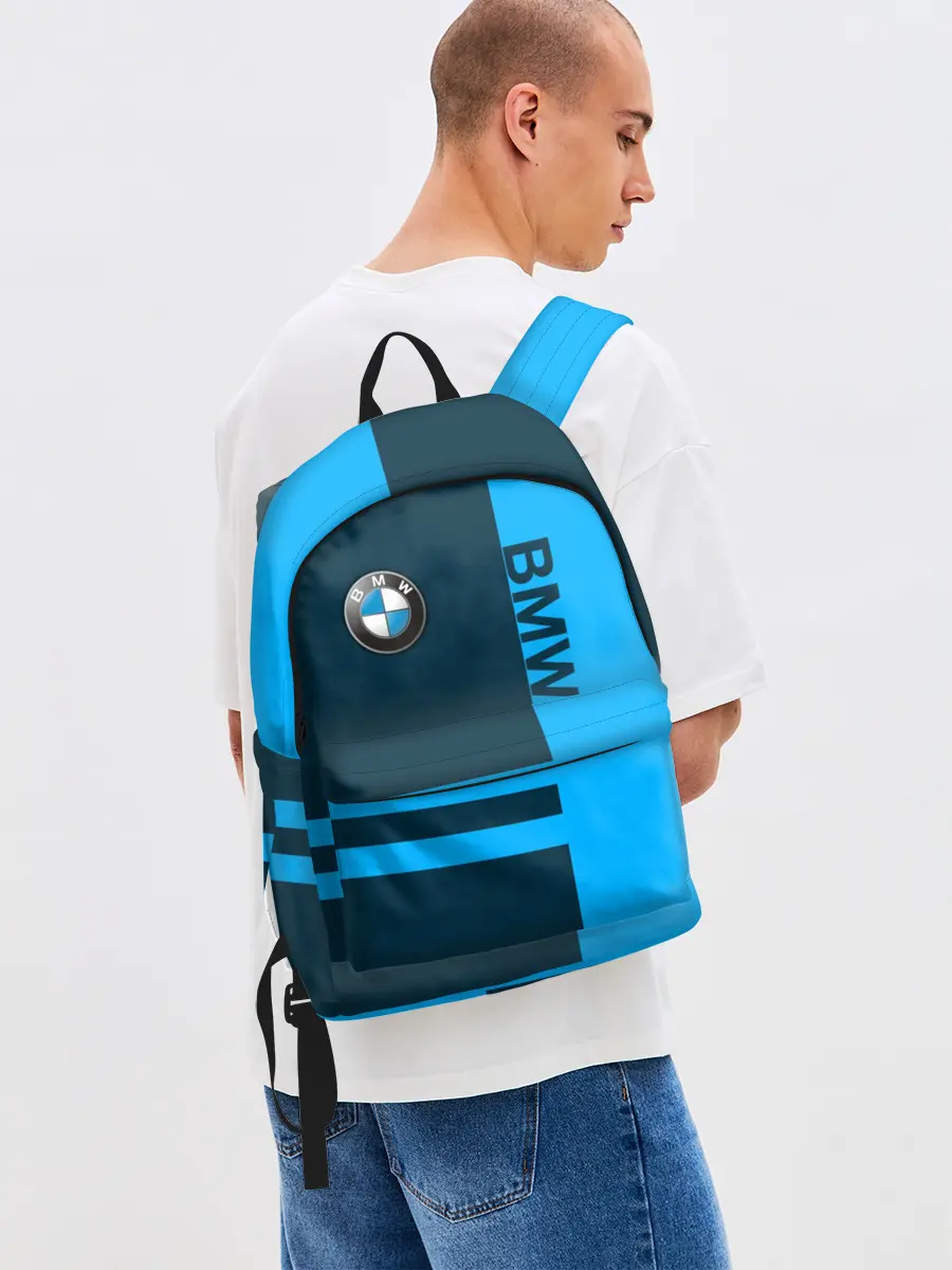 Рюкзак джинсовый / BMW