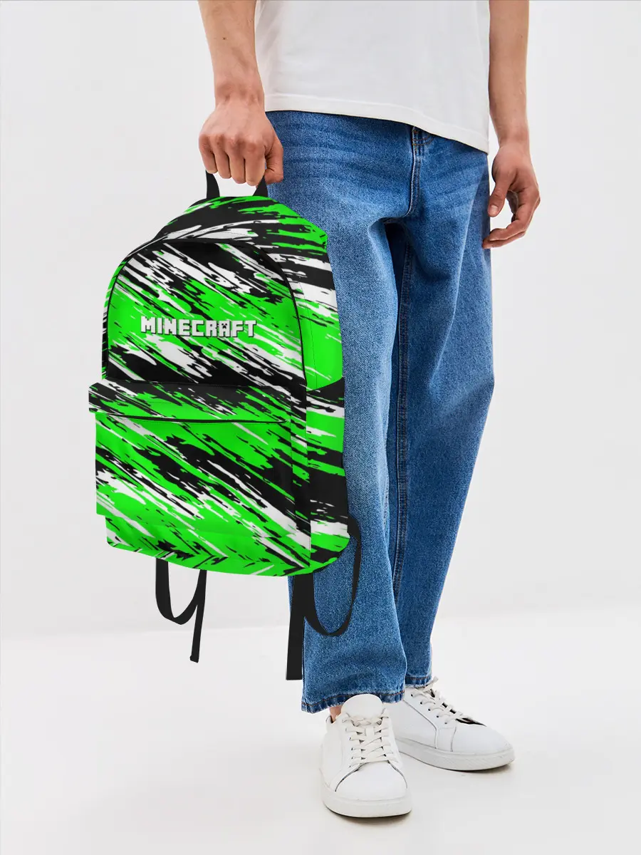 Рюкзак джинсовый / Minecraft