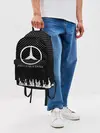 Рюкзак джинсовый / Mercedes-Benz