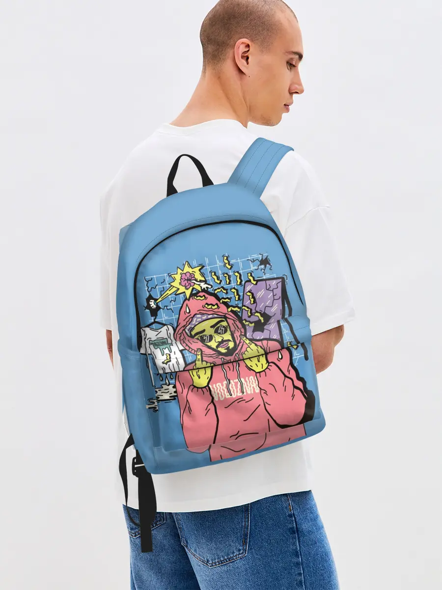 Рюкзак джинсовый / Mnogoznaal 4