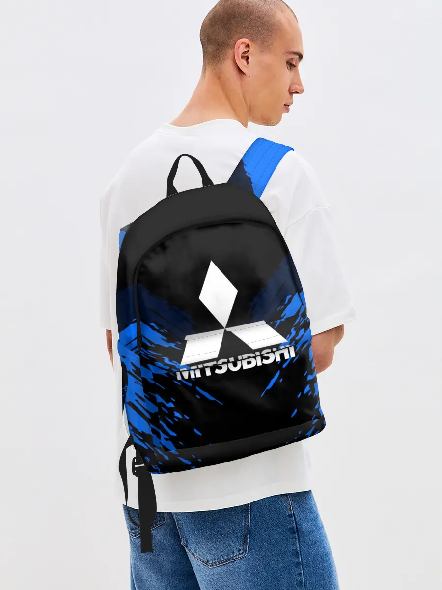 Рюкзак джинсовый / MITSUBISHI SPORT COLLECTION