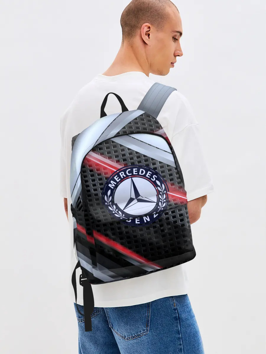 Рюкзак джинсовый / MERCEDES high speed collection