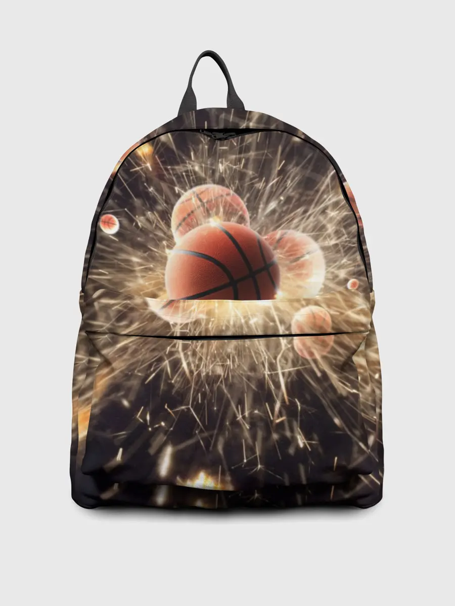 Рюкзак джинсовый / Звезда баскетбола