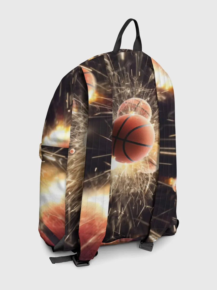 Рюкзак джинсовый / Звезда баскетбола