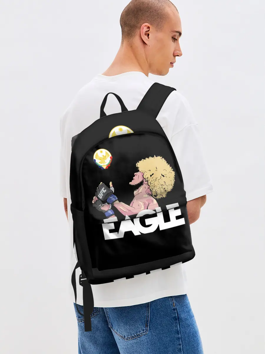 Рюкзак джинсовый / Хабиб Нурмагамедов