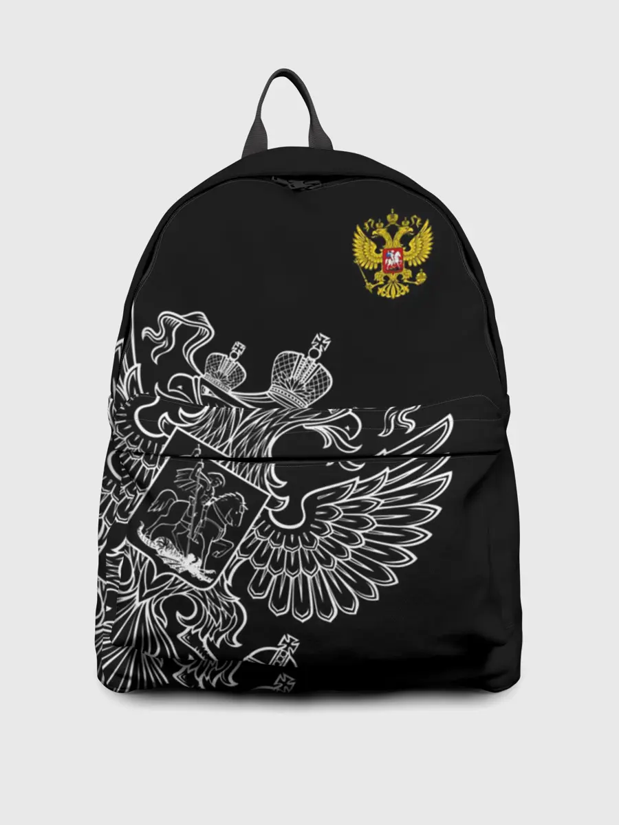 Рюкзак джинсовый / Герб России