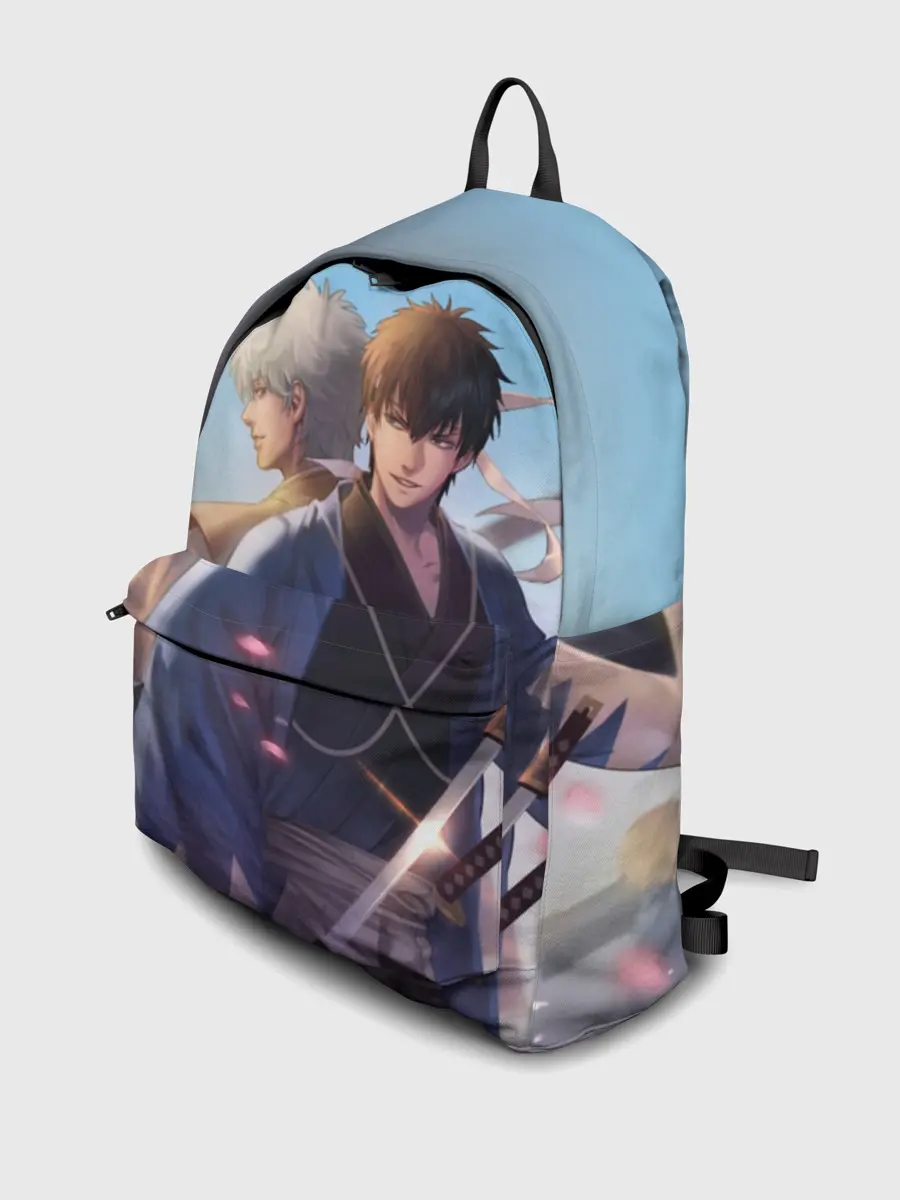 Рюкзак джинсовый / Воин Гинтоки