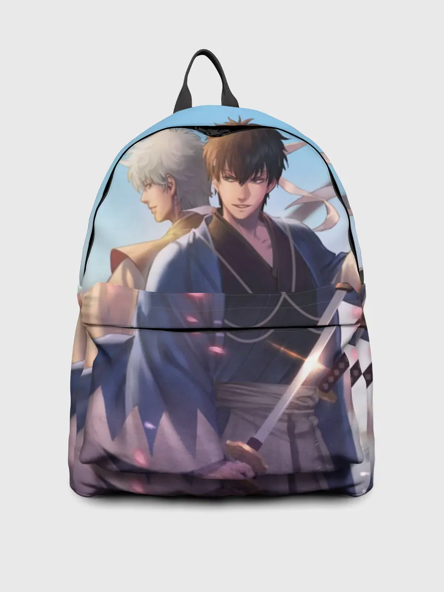 Рюкзак джинсовый / Воин Гинтоки