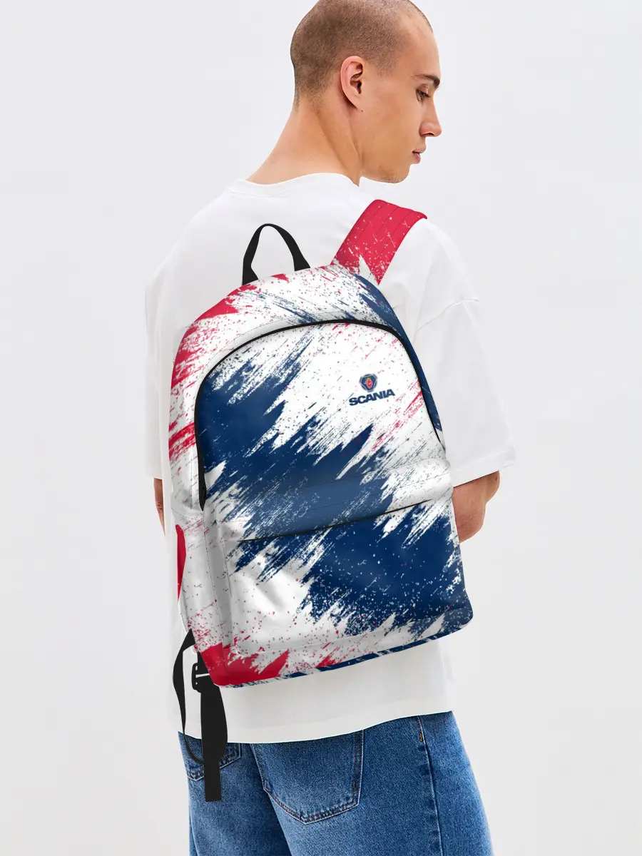 Рюкзак джинсовый / SCANIA