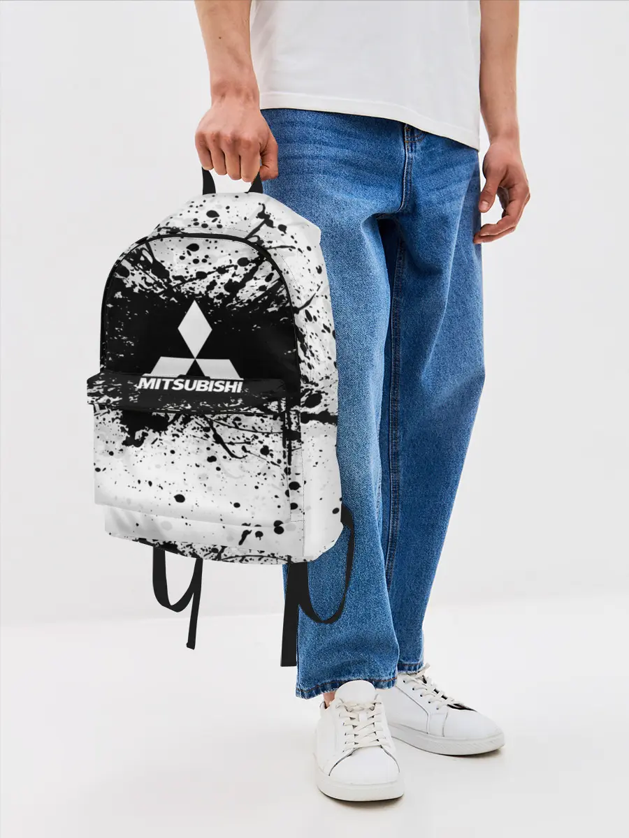 Рюкзак джинсовый / Mitsubishi