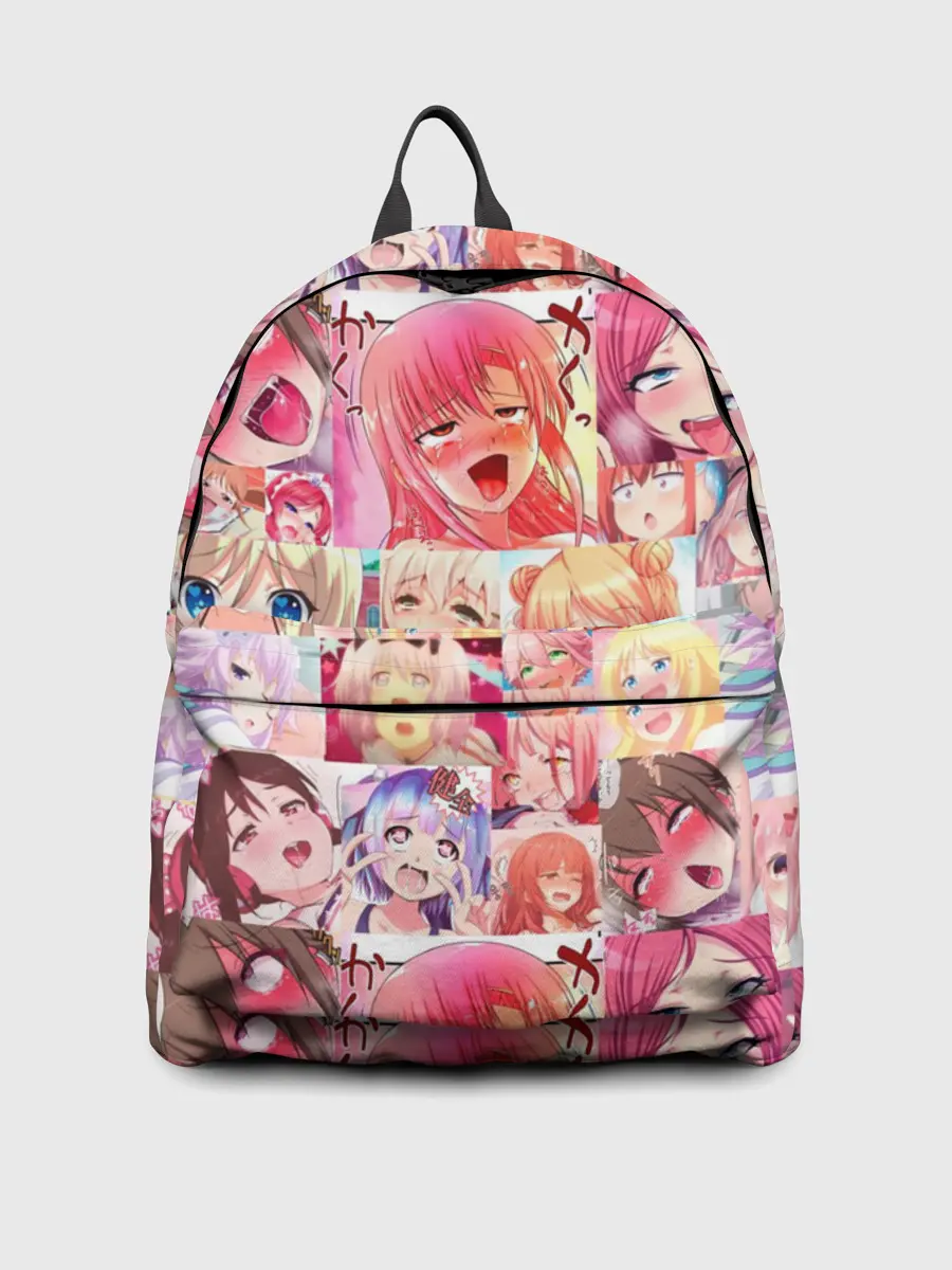 Рюкзак джинсовый / Ahegao Color